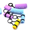 3D Mini Yoga Mat Keychain-2025 New Fitness Accessory,with Clasp,Fashion Bag Charm for Gym Office Use,2-Pack Mixed Colors
